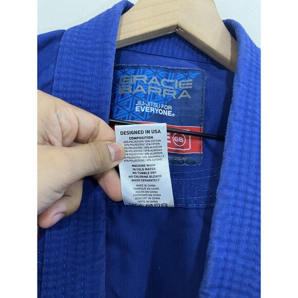 Gracie Barra Top Kimono Y3 Athleta Competition BJJ Jiu Jitsu UFC MMA Uniform - Picture 5 of 13